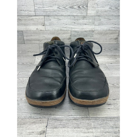 Olukai Kamuela Mens Black‎ Leather Chukka Boots Size 11 10131-4033 main image 13